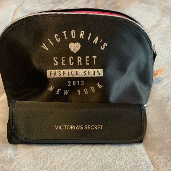 Handbags - Victoria Secret makeup bag and makeup brushed